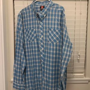Quicksilver, men’s XXL, button down, long sleeve shirt